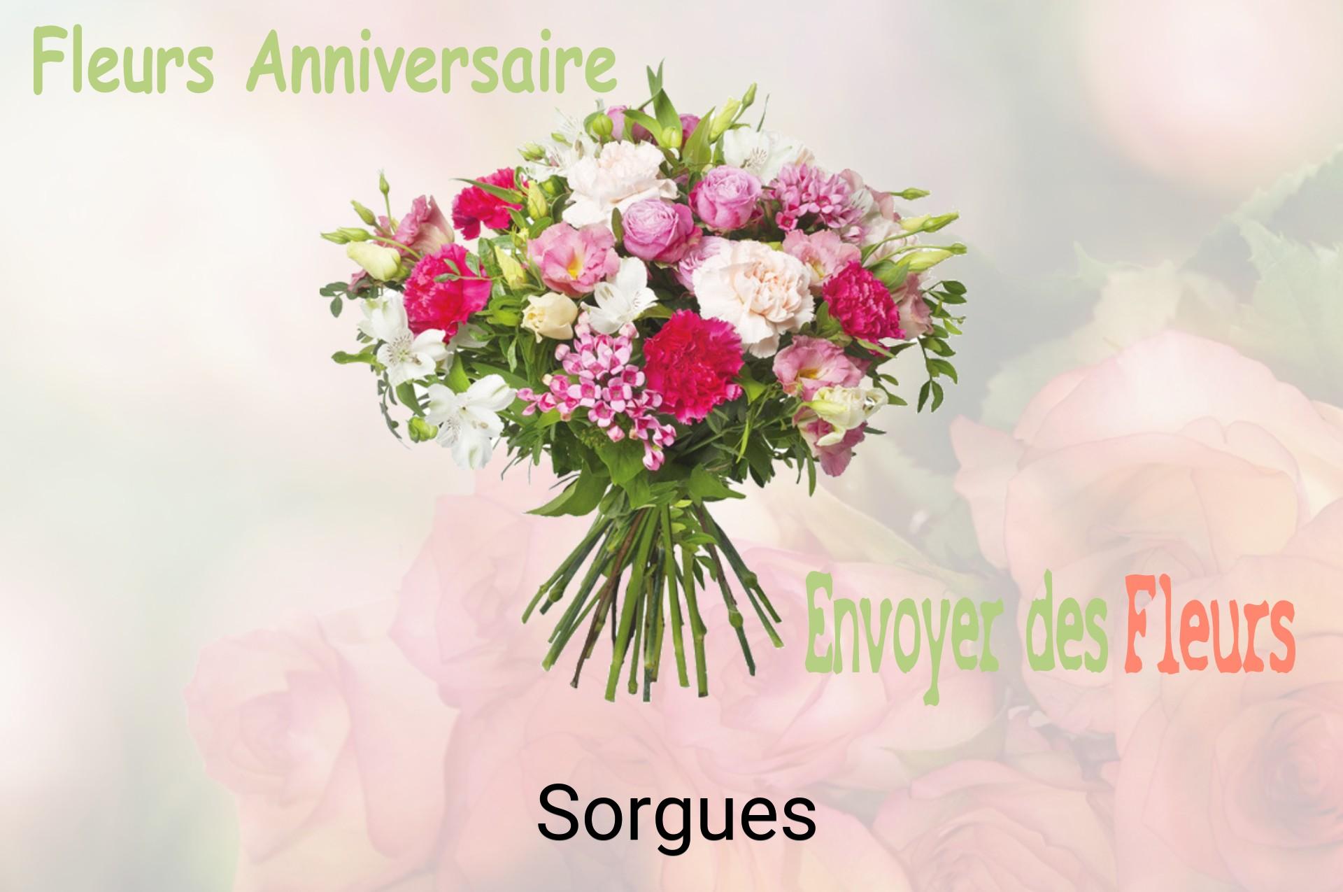 Bouquet de fleurs d’anniversaire livré à Sorgues